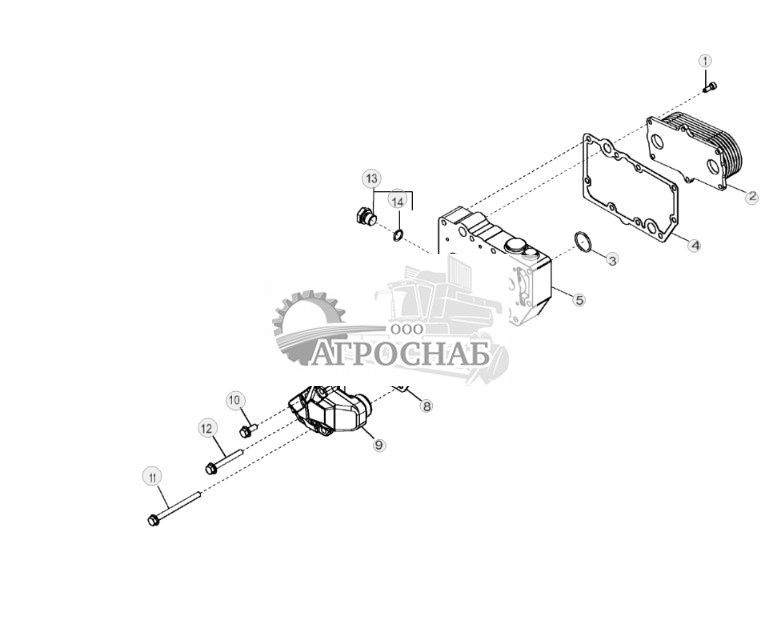 5949 Охладитель моторного масла - ST771957 102.jpg